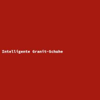 Intelligent Granite Shoes