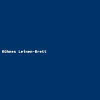 K&uuml;hnes Leinen-Brett